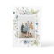 Frosty Winter Foliage Frame Holiday Photo Card