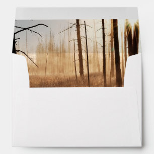 Frosty Yellowstone Morning Envelope