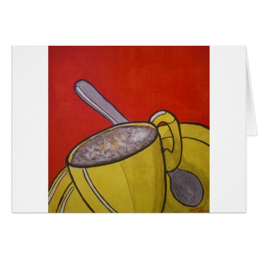 Frothy Coffee Cards (Front Horizontal)