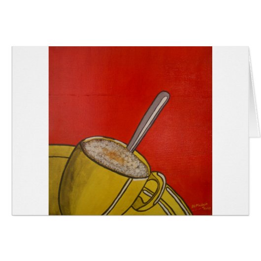 Frothy Coffee II Cards (Front Horizontal)