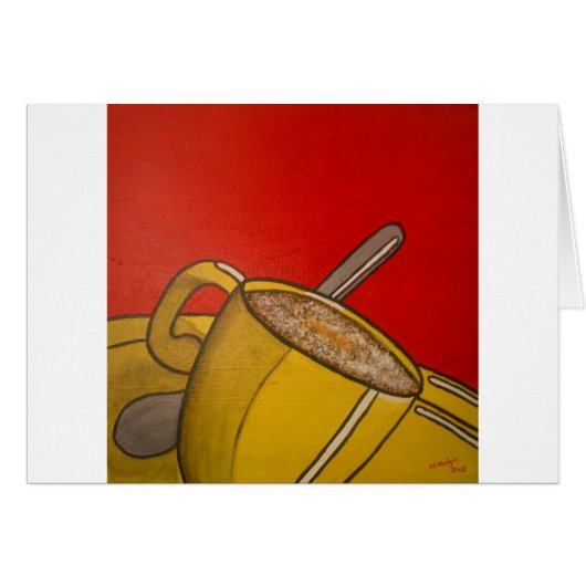 Frothy Coffee III Cards (Front Horizontal)