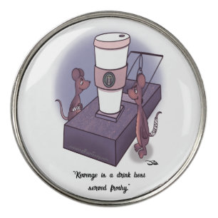 Frothy Golf Ball Marker