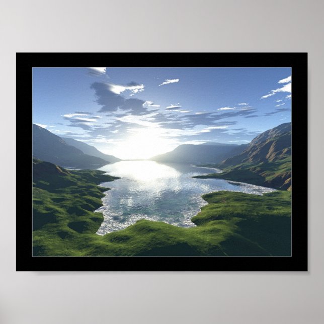 Frothy Lake Poster (Front)