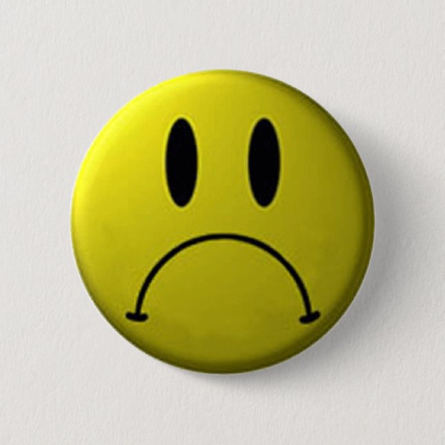 Frown Face Button (Front)