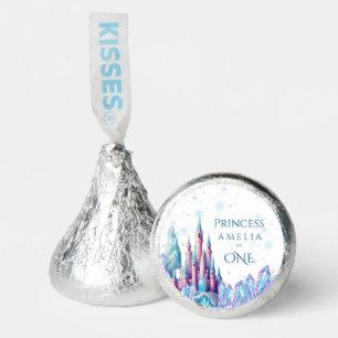 Frozen 1st Birthday Cartoon Castle First Birthday  Hershey®'s Kisses®