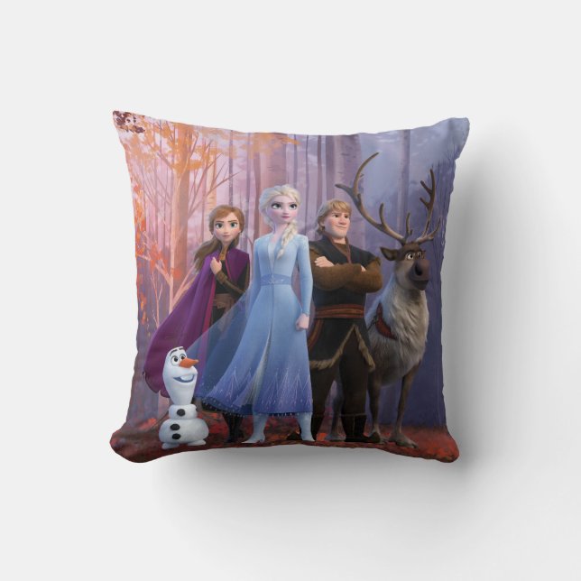 Frozen 2 | A Bond Like No Other Throw Pillow (Front)