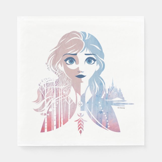 Frozen 2 | Anna - Born this Way Napkins (Front)