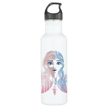 Frozen 2 | Anna - Born This Way Stainless Steel Water Bottle by frozen at Zazzle