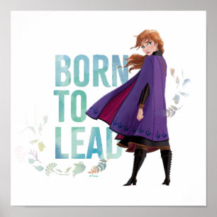 Frozen 2: Anna Born To Lead Poster