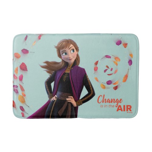Frozen 2 Anna  Change Is In The Air Bath Mat