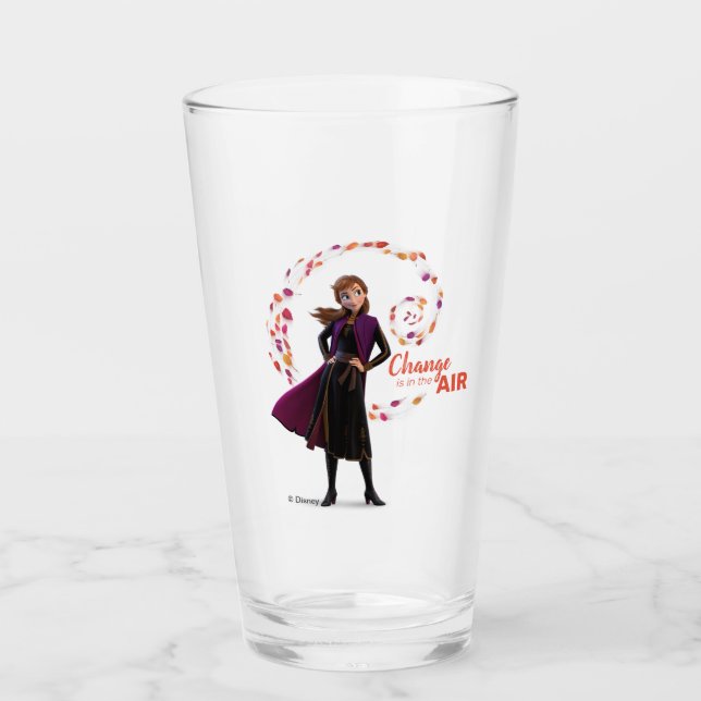 Frozen 2: Anna | Change Is In The Air Glass (Front)