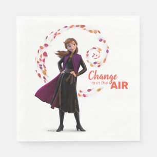 Frozen 2: Anna Change Is In The Air Napkins