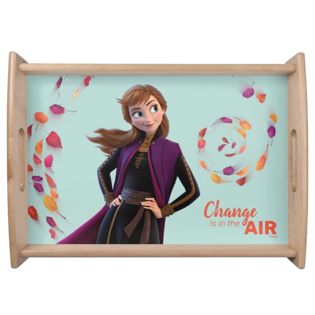 Frozen 2: Anna | Change Is In The Air Serving Tray (Front)
