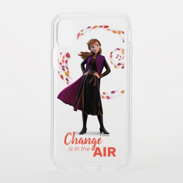 Frozen 2: Anna | Change Is In The Air Speck iPhone XS Case (Front)