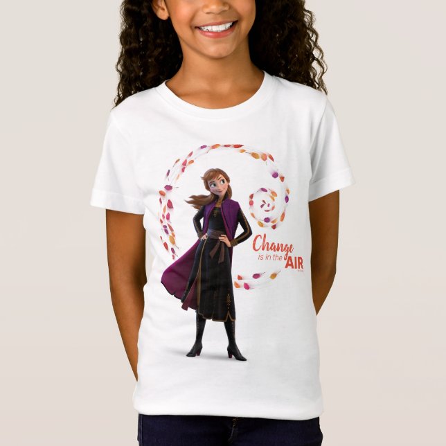 Frozen 2: Anna | Change Is In The Air T-Shirt (Front)
