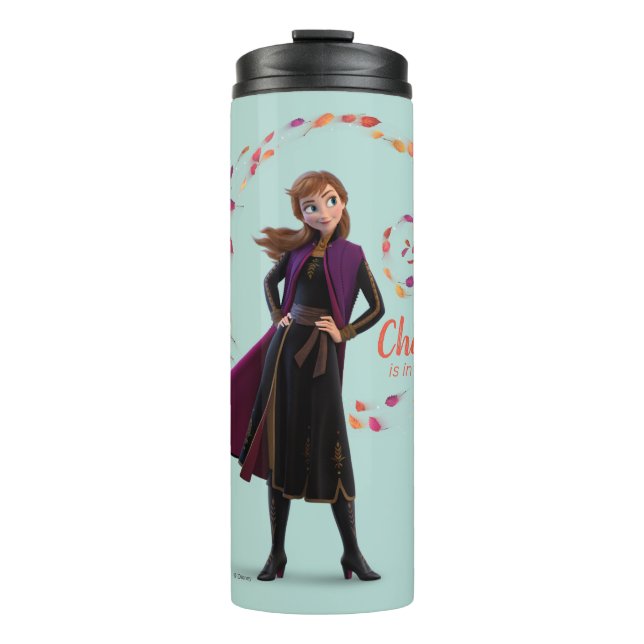 Frozen 2: Anna | Change Is In The Air Thermal Tumbler (Front)