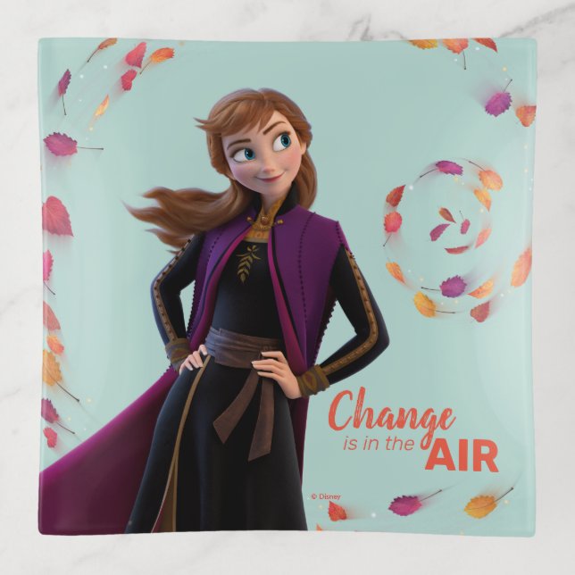 Frozen 2: Anna | Change Is In The Air Trinket Tray (Front)