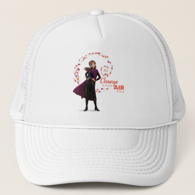 Frozen 2: Anna | Change Is In The Air Trucker Hat (Front)
