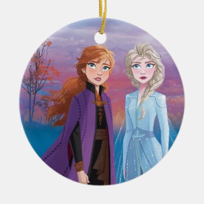 Frozen 2 | Anna &amp; Elsa | A Journey Together Ceramic Ornament