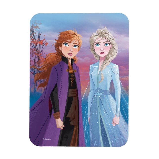 Frozen 2 | Anna & Elsa | A Journey Together Magnet (Vertical)