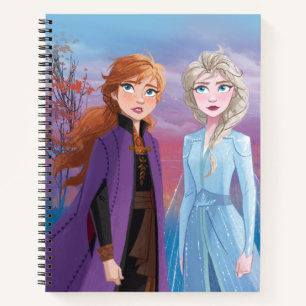 Frozen 2 Anna & Elsa A Journey Together Notebook