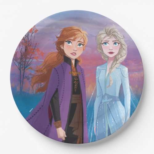 Frozen 2  Anna  Elsa  A Journey Together Paper Plates