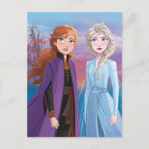 Frozen 2 Anna & Elsa A Journey Together Postcard