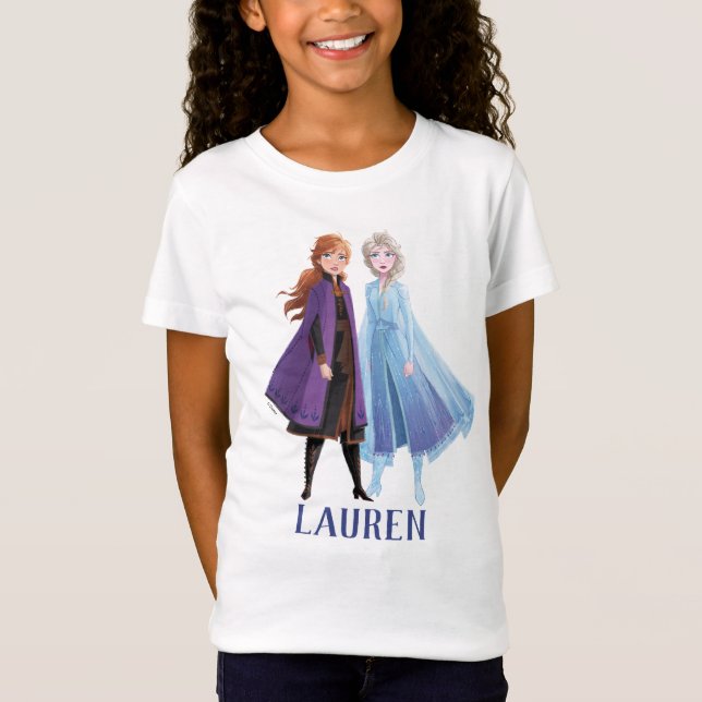Frozen 2 | Anna & Elsa | A Journey Together T-Shirt (Front)
