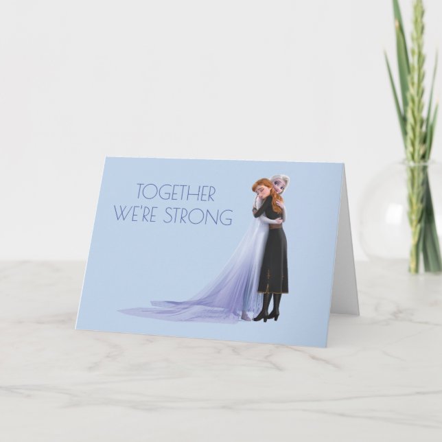 Frozen 2 | Anna & Elsa - Forever Sisters Card (Front)