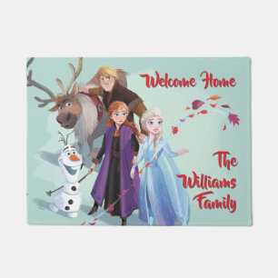 Frozen 2: Anna, Elsa & Friends   Change Doormat