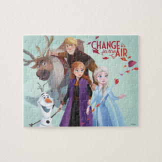 Frozen 2: Anna, Elsa & Friends | Change Jigsaw Puzzle