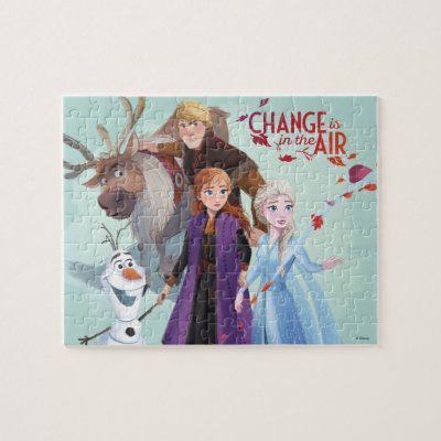 Elsa Anna Waving Olaf And Sven 05315A 50 Piece Disney Jigsaw Puzzle Frozen 