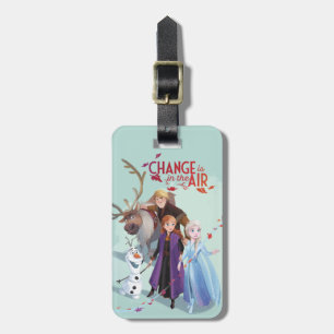Frozen 2: Anna, Elsa & Friends Change Luggage Tag