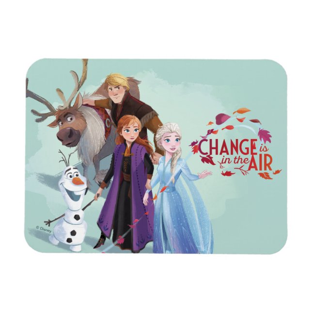 Frozen 2: Anna, Elsa & Friends | Change Magnet (Horizontal)