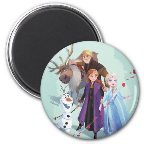 Frozen 2 Anna Elsa  Friends  Change Magnet