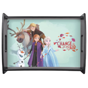 Frozen 2: Anna, Elsa & Friends   Change Serving Tray