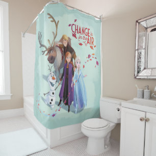 Frozen 2: Anna, Elsa & Friends   Change Shower Curtain