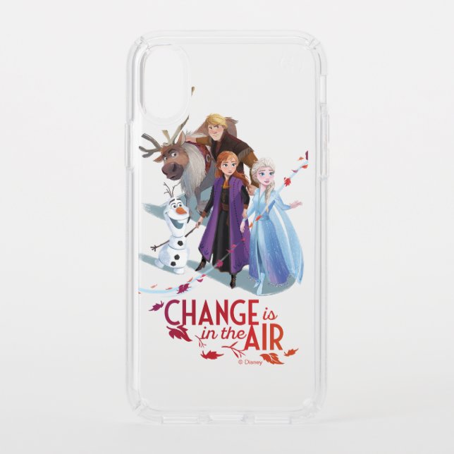Frozen 2: Anna, Elsa & Friends | Change Speck iPhone XS Case (Front)