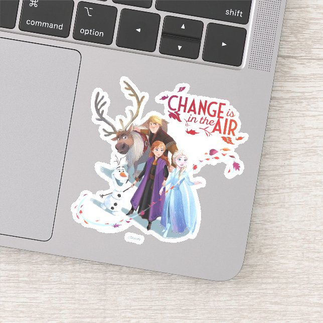 Frozen 2: Anna, Elsa & Friends | Change Sticker (Detail)