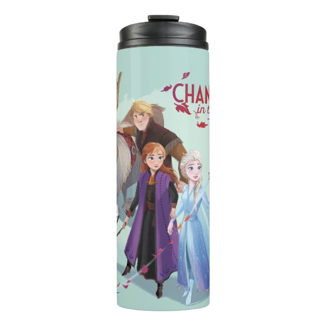 Frozen 2: Anna, Elsa & Friends | Change Thermal Tumbler (Front)