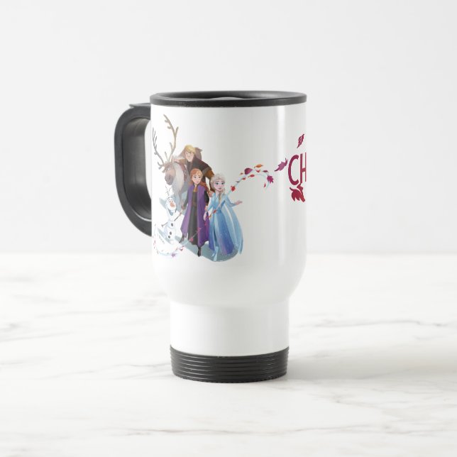 Frozen 2: Anna, Elsa & Friends | Change Travel Mug (Front Left)