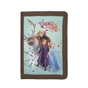 Frozen 2: Anna, Elsa & Friends Change Tri-fold Wallet