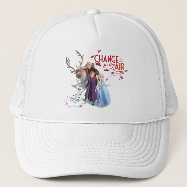 Frozen 2: Anna, Elsa & Friends | Change Trucker Hat (Front)