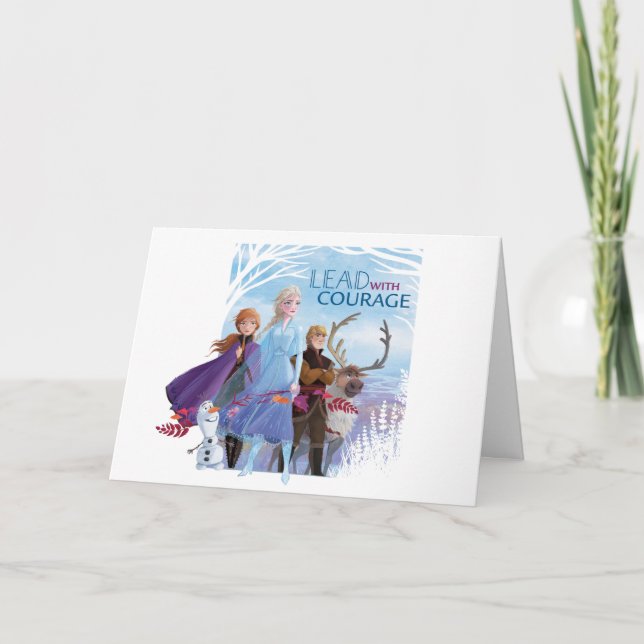 Frozen 2: Anna, Elsa, & Friends | Courage Card (Front)