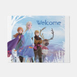 Frozen 2: Anna, Elsa, &amp; Friends | Courage Doormat at Zazzle