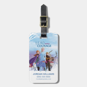 Frozen 2: Anna, Elsa, & Friends   Courage Luggage Tag