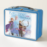 disney frozen 2 lead with courage tin art case