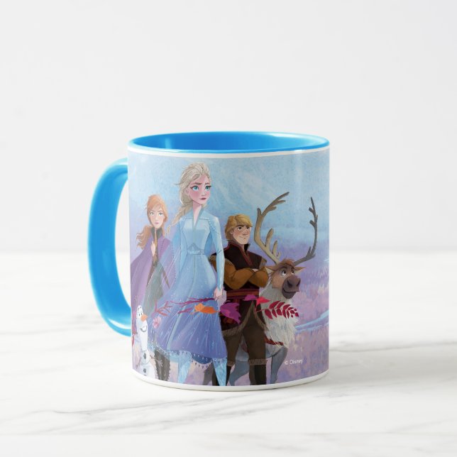 Frozen 2: Anna, Elsa, & Friends | Courage Mug (Front Left)