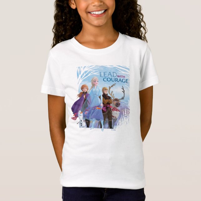 Frozen 2: Anna, Elsa, & Friends | Courage T-Shirt (Front)