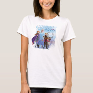 Frozen 2: Anna, Elsa, & Friends | Courage T-Shirt